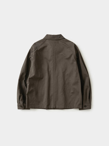 City Worker French Jacket (Ash Brown)