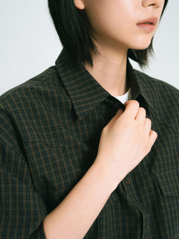 Classic Check Westren Shirts (Brown)