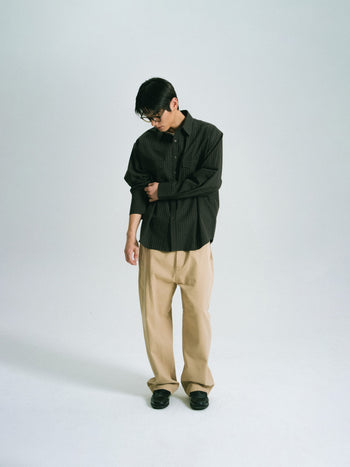 Classic Check Westren Shirts (Brown)