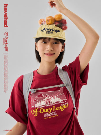 ODL Mountain Half Sleeve Tee (Red)