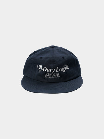 ODL Logo Soft Flat Cap (Navy)