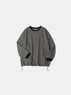 Double Stripe String Tee (Black)
