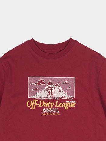 ODL Mountain Half Sleeve Tee (Red)