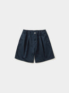 Sea&Sun Washed Pin-tuck Shorts (Navy)