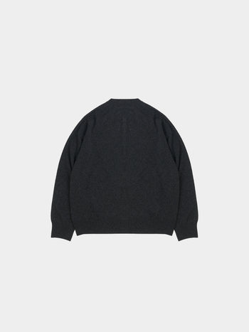 Light Wholegarments Cardigan (Charcoal)