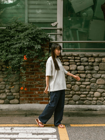 Light String Easy Pants (Navy)