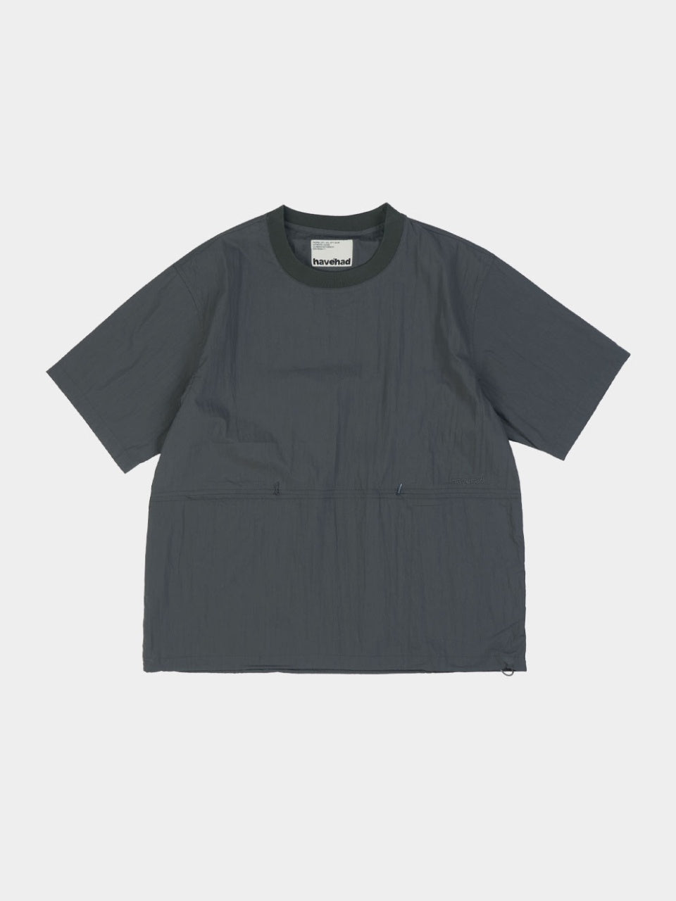 Pocket Volume String Half Tee - Charcoal | A3 (XL)
