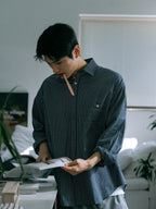 Daily Classic Check Shirts (Check Green)