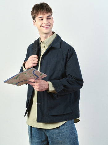 City Worker French Jacket (Navy)