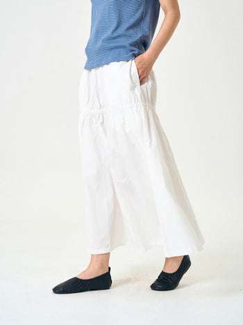 Light String Tiered Skirt (Navy)