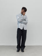 Oxford Work Shirts (Stripe Blue)