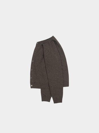 Light Wholegarments Cardigan (Brown)