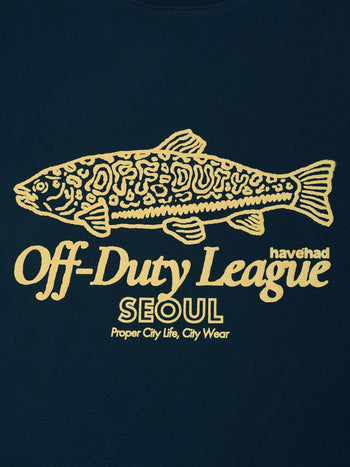 ODL Trout Half Sleeve Tee (Vintage Blue)
