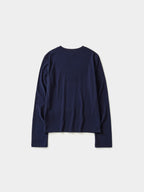 Mellow Slim Long Sleeves T-Shirt (Navy)