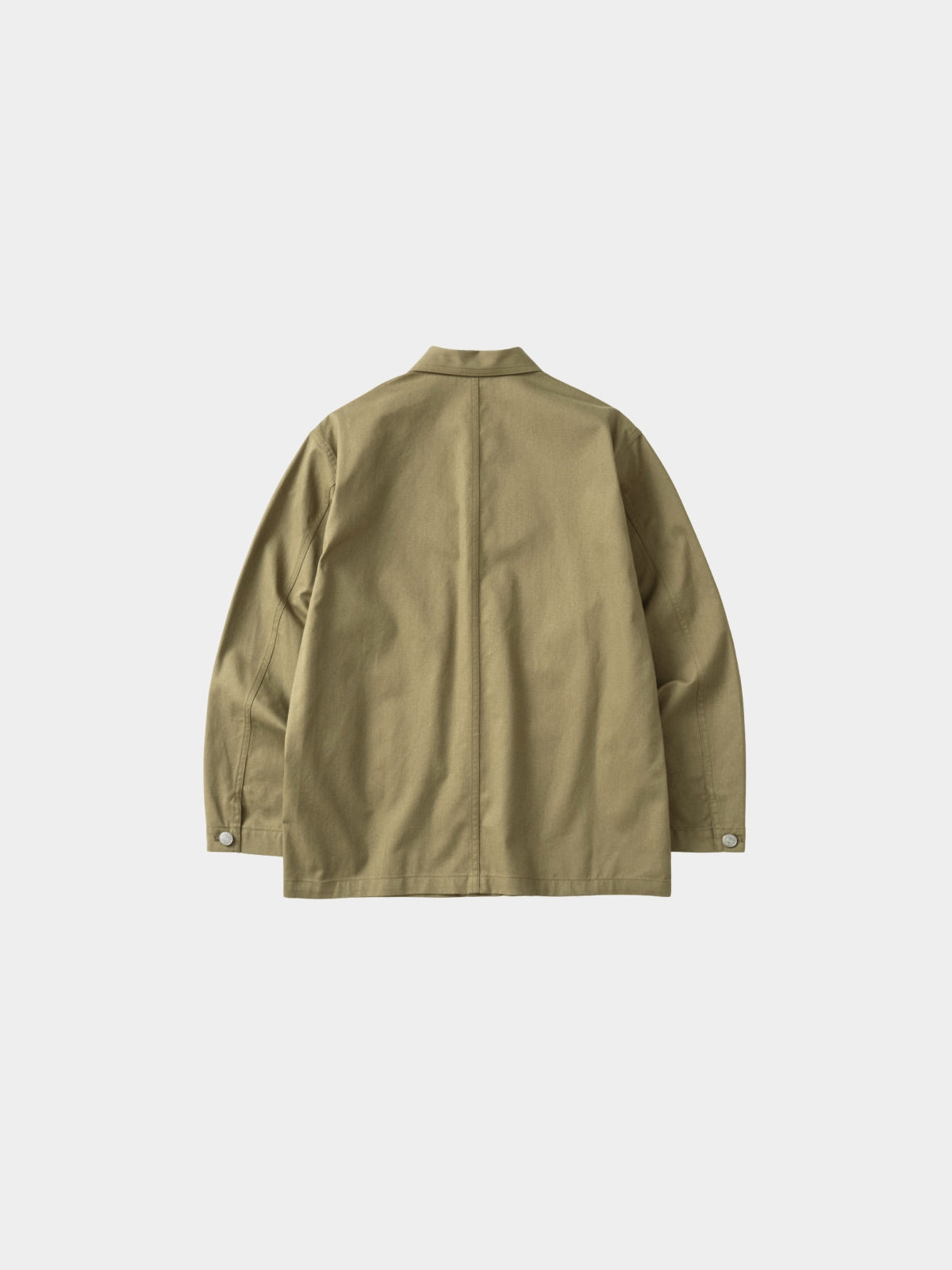 Twill Cotton Chore Jacket (Light Khaki)