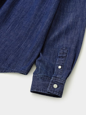 Double Pocket Denim Shirts (Denim Navy)
