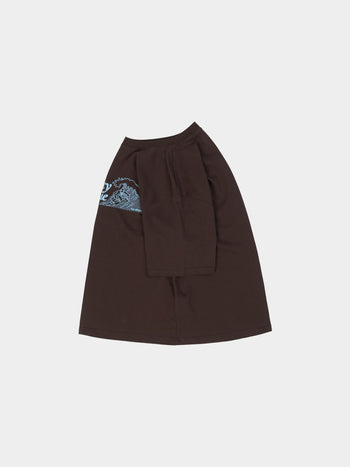 ODL Surfing Half Sleeve Tee (Brown)