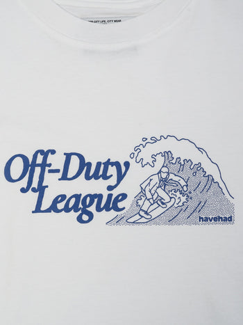 ODL Surfing Half Sleeve Tee (White)