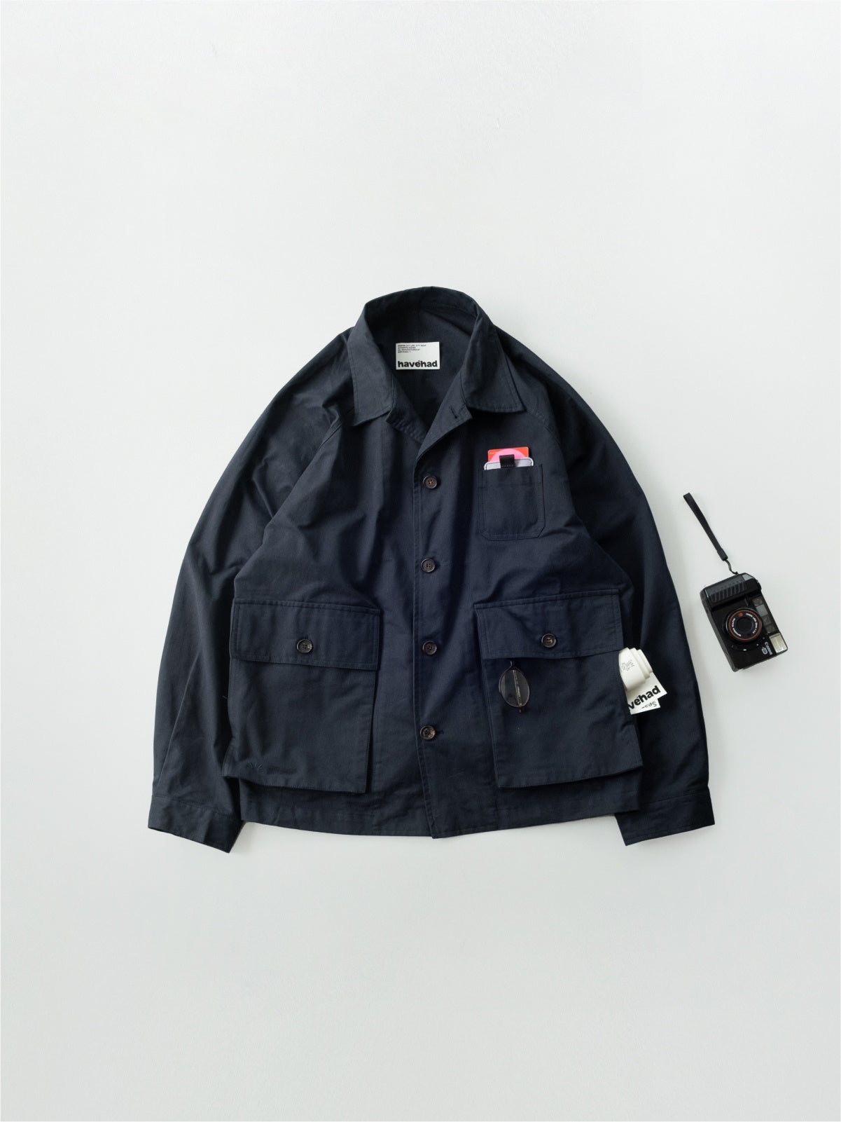 City Worker French Jacket (Navy)