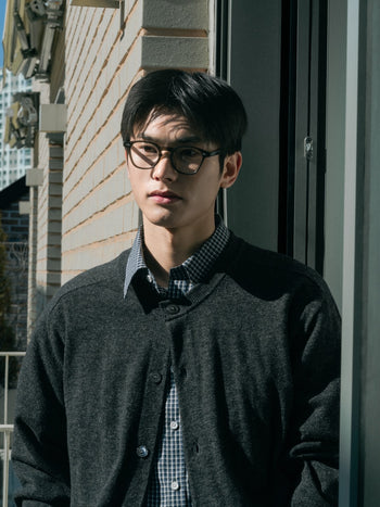 Light Wholegarments Cardigan (Gray)