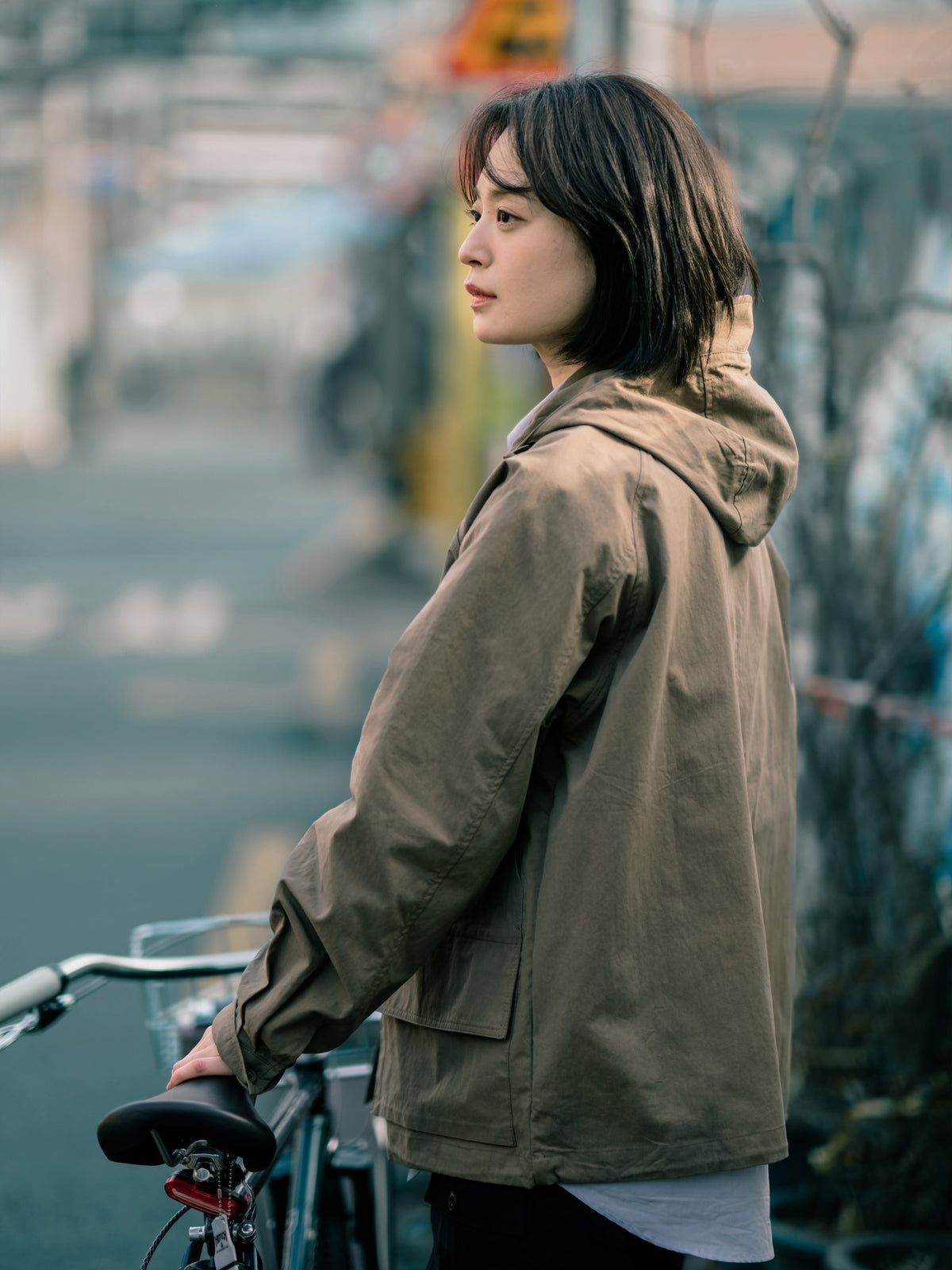 City Commuter Wind Jacket (Brown)