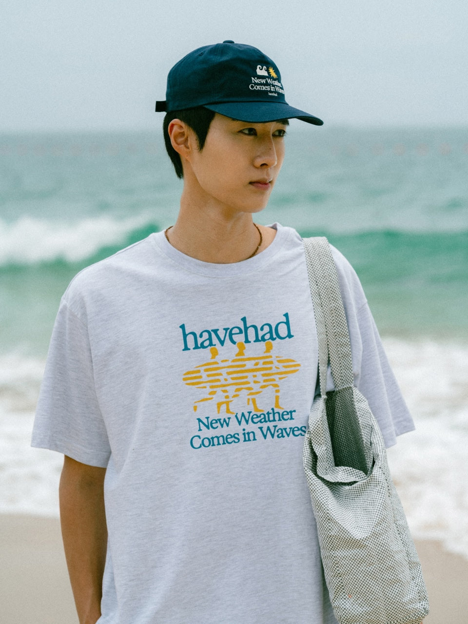 Sea&Sun Graphic Washed Cap (Brown)