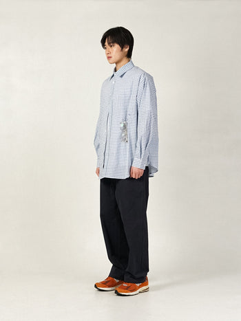 Breeze Logo Check Shirts (Check Blue)