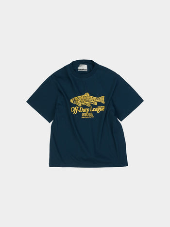 ODL Trout Half Sleeve Tee (Vintage Blue)