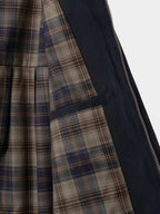 Glen Cotton Drizzler Jacket (Navy)