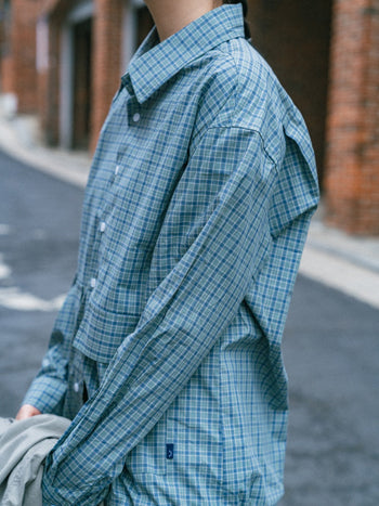 Classic Check String Shirts (Classic Green)