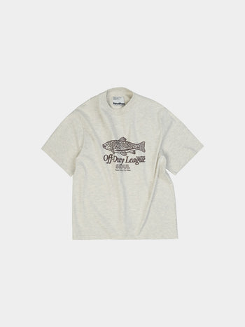 ODL Trout Half Sleeve Tee (Oat)
