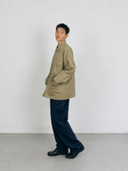 Twill Cotton Chore Jacket (Light Khaki)