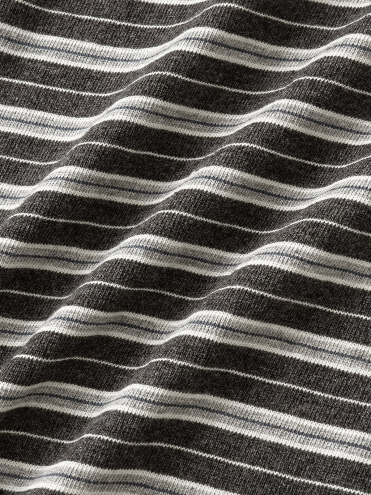 Stripe Long Sleeve Tee (Stripe Charcoal)