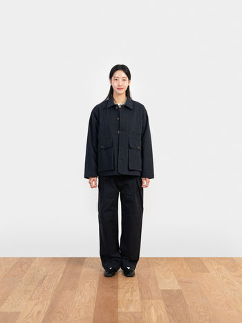 25ss City Worker Pin-tuck Trouser - Navy | A2 (L)