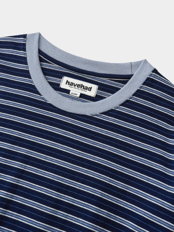 Stripe Long Sleeve Tee (Stripe Navy)