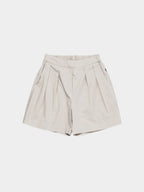 City Summer Light Banding Shorts (Beige)