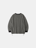 Double Stripe String Tee (Black)