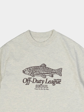 ODL Trout Half Sleeve Tee (Oat)