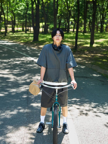 Utility Belted Work Shorts (Charcoal)