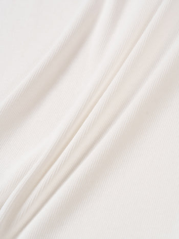 U-neck Sleeveless Top (White)