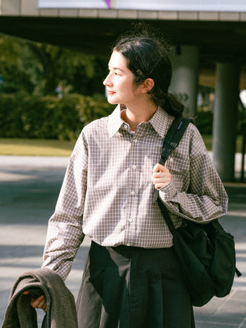 Classic Comfort Check Shirts (Classic Brown)