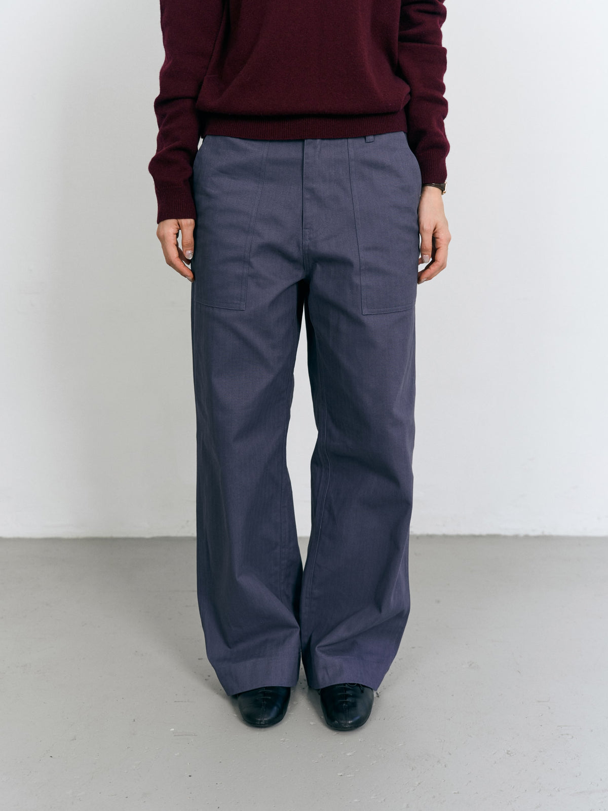 Essential Fatigue Pants (Vintage Blue)