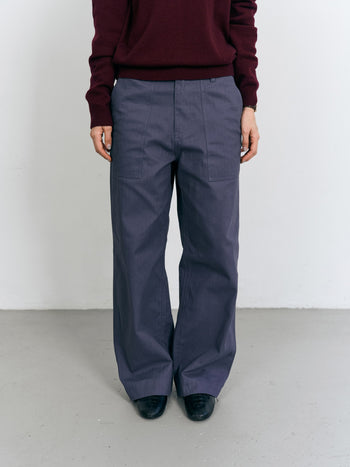 Essential Fatigue Pants (Vintage Blue)