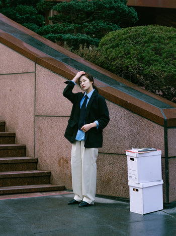 25ss City Worker Club Jacket - Soft Navy | A2 (L)