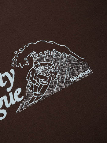 ODL Surfing Half Sleeve Tee (Brown)
