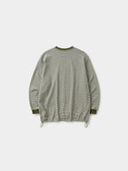 Double Stripe String Tee (Khaki)