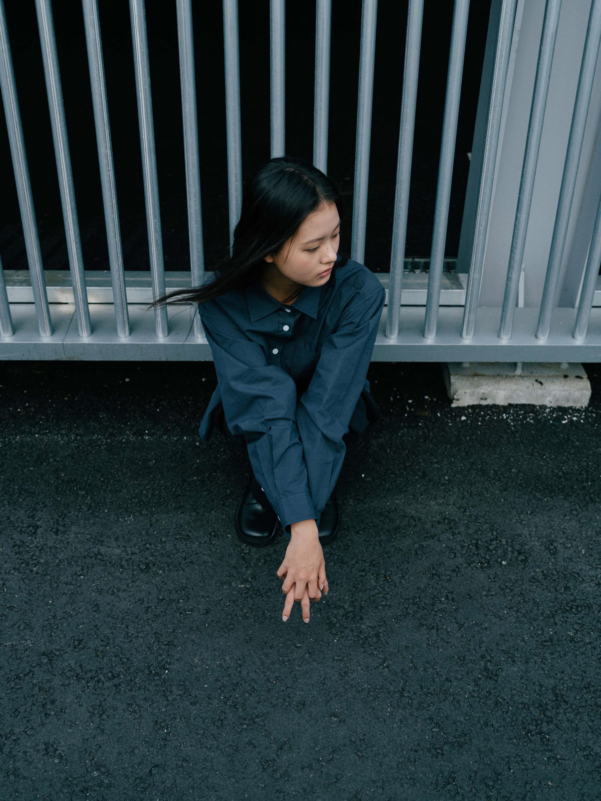Essential Fine Shirts (Navy)