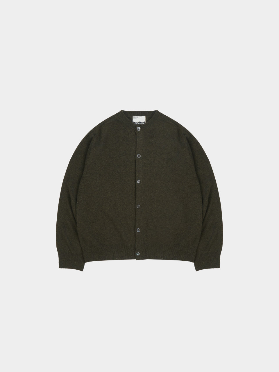 Light Wholegarments Cardigan (Deep Khaki)