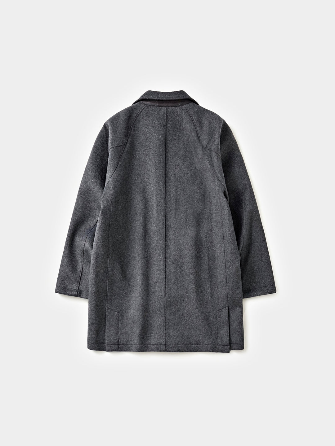 City Wool Half Coat (Charcoal)