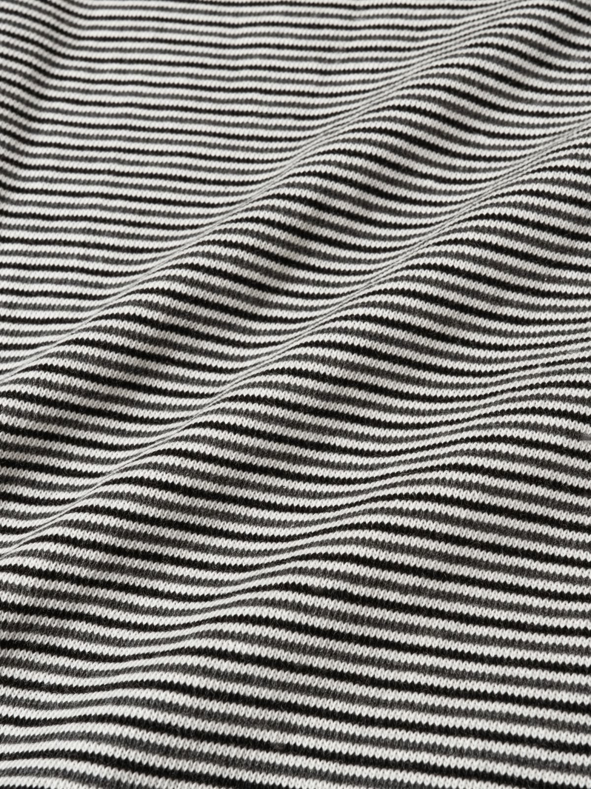 Double Stripe String Tee (Charcoal)